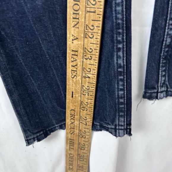 Hudson Holly BSN Womens Blue High Rise Straight Leg Ankle Jeans Size 24 - Picture 4 of 10